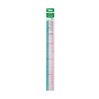 Règle Japonaise Souple 50 cm Clover – Précision pour la Couture