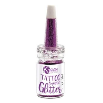 Ki-Sign - Paillettes pour la peau Violet Flacon 7 ml