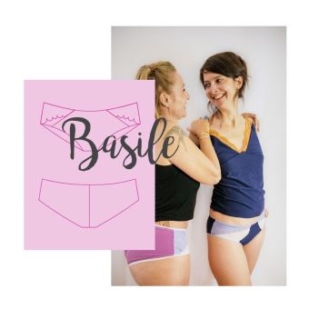 Patron couture PDF - Culotte Basile