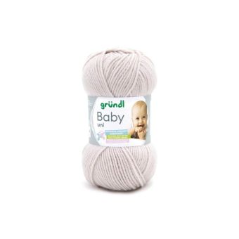 Fil layette à tricoter BABY UNI - Grundl - certifiée Oeko-Tex