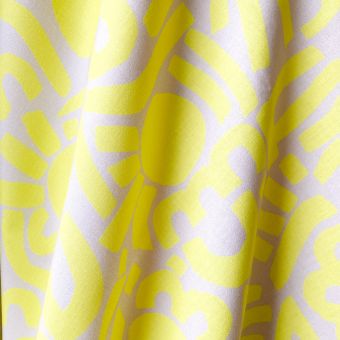 DOTTY KEITH JAUNE JERSEY AU METRE