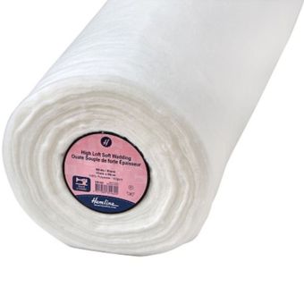 Ouate souple épaisse à coudre HN180 – 92 g/m² Blanc – Vendu au mètre | Hemline