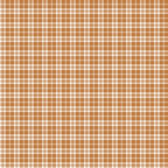 Tissu Impermeable Tartan Boho 25 Caramel, coupon 1m x laize (155cm)