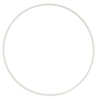 Armature abat-jour cercle Rilsan Diamètre 40 cm blanc