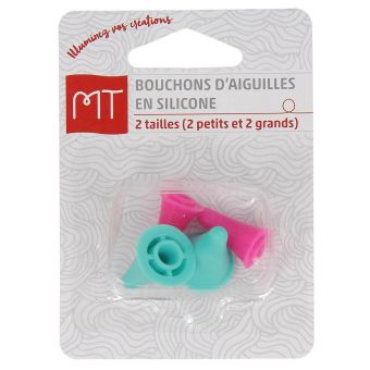 Bouchons x 4 aiguilles 2 pm 2 gm