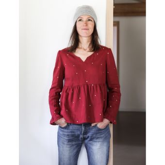 Patron pochette blouse Pepa - Atelier Scämmit