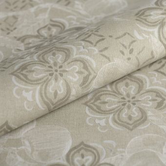 Tissu loneta enduit Sologne naturel