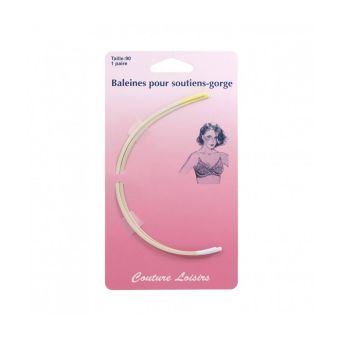 Baleines pour soutiens-gorge X 2 taille 90 - Distrifil