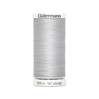 Bobine de fil pour tout coudre Gütermann - Gris - COL 8