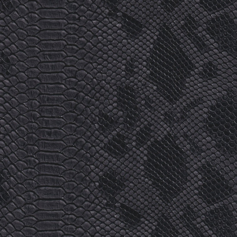 Tissu Simili cuir comodo noir 140 - Qualité siège