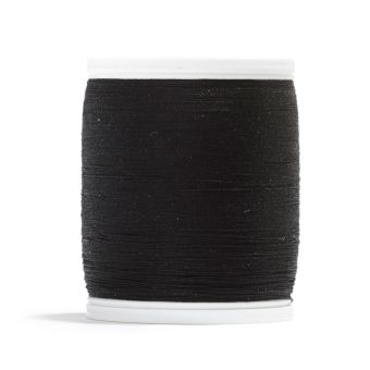 Bobine fil coton gris-noir 500m Mondial Tissus