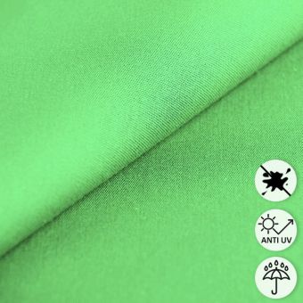 Toile Sunny imperméable avec revêtement teflon unie vert anis