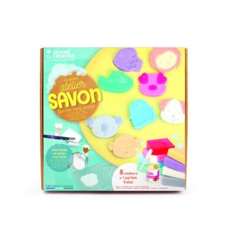COFFRET ATELIER SAVON ANIMAUX