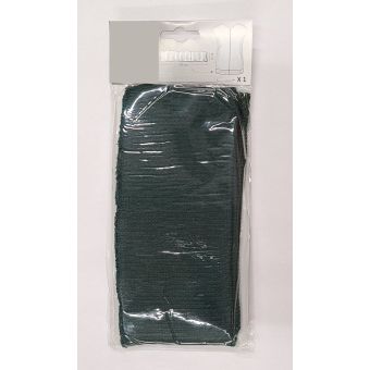 Bord côte pièce bas blouson vert forêt 69x8 cm