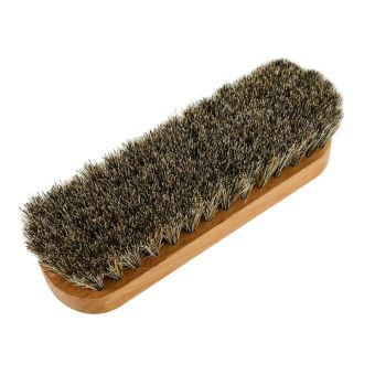 Brosse à reluire Trimadel pour cuir - Bois et crin de cheval naturel