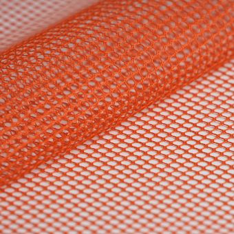 Tissu filet mesh rouge
