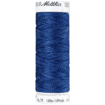 Bobine mettler denim 100m col bleu