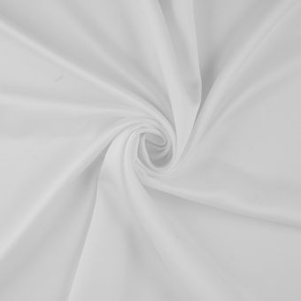Tissu polyester satiné écru 
