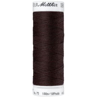 Bobine mettler denim 100m col marron