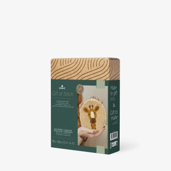 DMC KIT PUNCH NEEDLE - GEORGETTE LA GIRAFE - GIFT OF STITCH