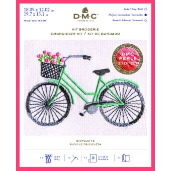 Kit broderie Bicyclette
