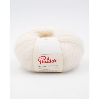 Pelote de fil à tricoter Givre écru - Phildar