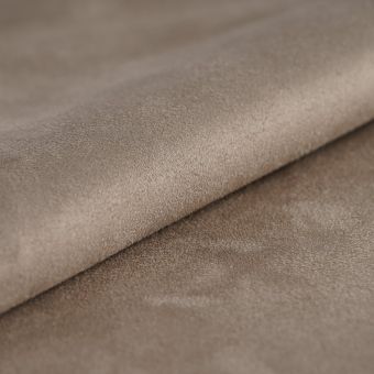 Tissu suédine lourde spéciale siège taupe