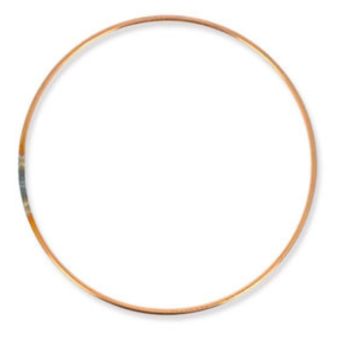 Ens. armature abat-jour suspension conique 15 30 cm