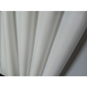 Doublure opaque Fabrication Française coloris Blanc Soie