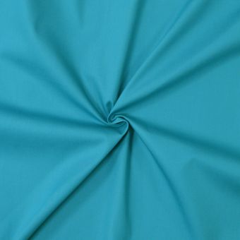 Tissu popeline de coton Pétrole - designers-factory (1m x 1m46)