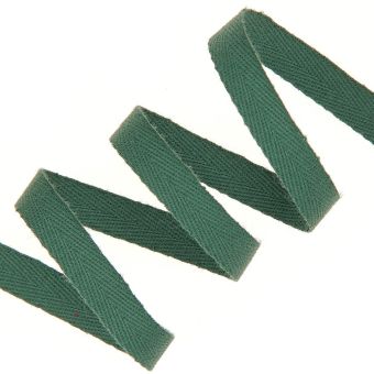 Ruban sergé chevron 10mm sapin