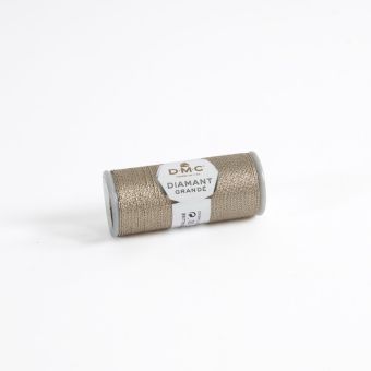 Fil à broder métallisé Diamant Grandé - Rose antique 