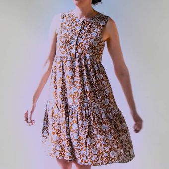 Patron Robe ou Top SOROLLA du 34 au 48 - Les Patronnes