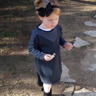 Patron robe et pull Ginger du 2 au 12 ans