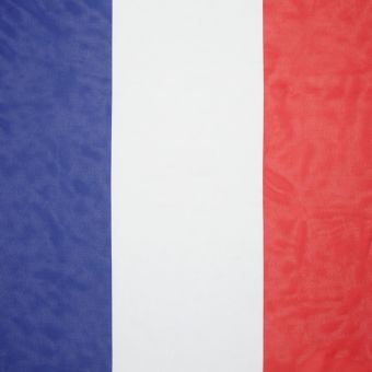 Tissu tricolore bleu blanc rouge