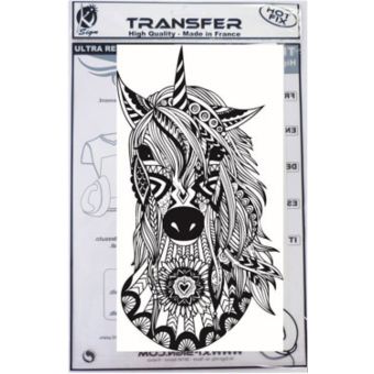 Transfert Thermocollant Sagittaire Noir A4