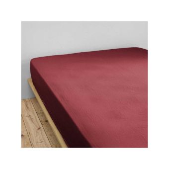 Drap housse "Gaïa" 140 x 190 cm "Gaze de Coton"