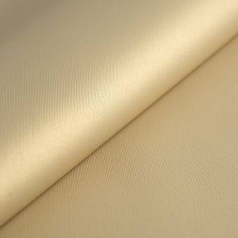 Tissu simili cuir métallisé doré