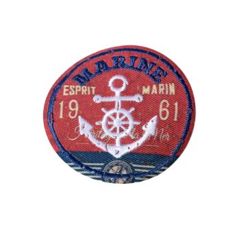 Patch écusson thermocollant Ancre marine - Tissus Hemmers