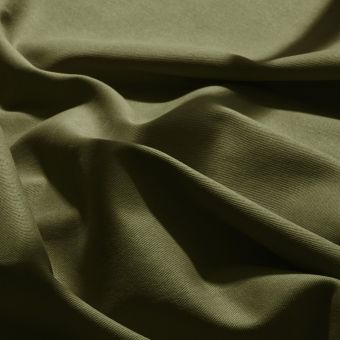 Tissu gabardine coton épais Ivy Green - Atelier Brunette