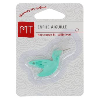 Enfile aiguilles oiseau vert MT