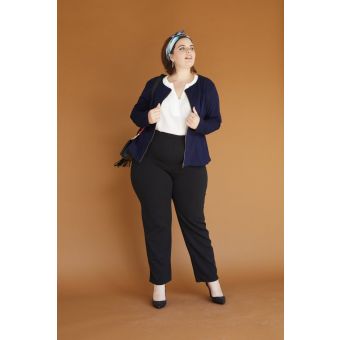 Patron grandes tailles veste cintrée Sirli