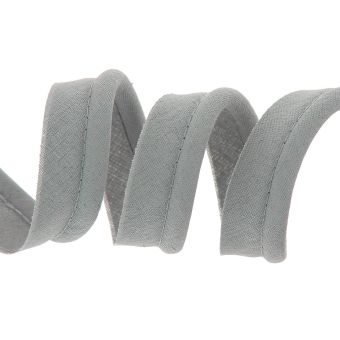Passepoil tous textiles gris clair 20 mm