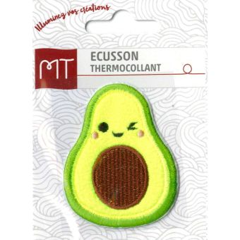 Écusson avocat clin d'oeil 5,5x6,9cm MT