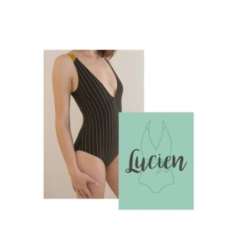 Patron Lucien maillot de bain 1 pièce du 36 au 46 - Atelier de Guillemette