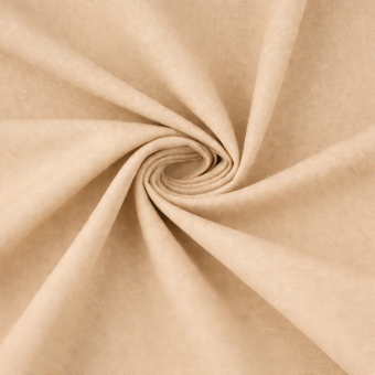 Tissu Poppie popeline coton bio uni beige