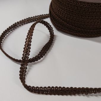 Galon passementerie marron