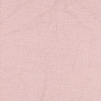 Toile coton lin lavé rose nude