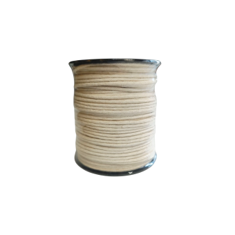 Ganse coton de 2,5 mm, rouleau de 100 mètres