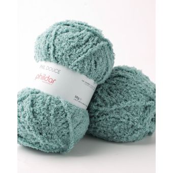 Fil à tricoter Douce bleu turquoise